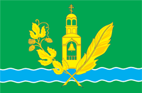 Флаг городского поселения Куровское
